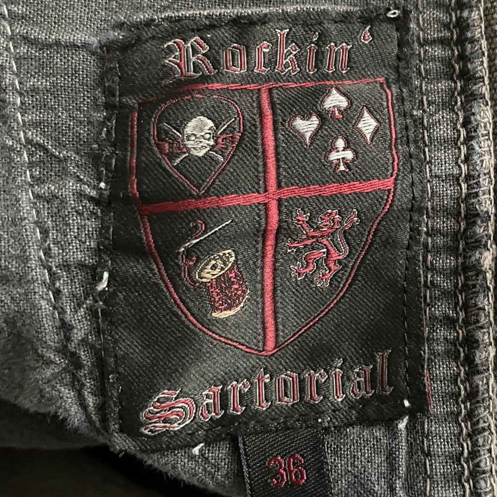 Rockin Sartorial men’s pant. Waist 36”